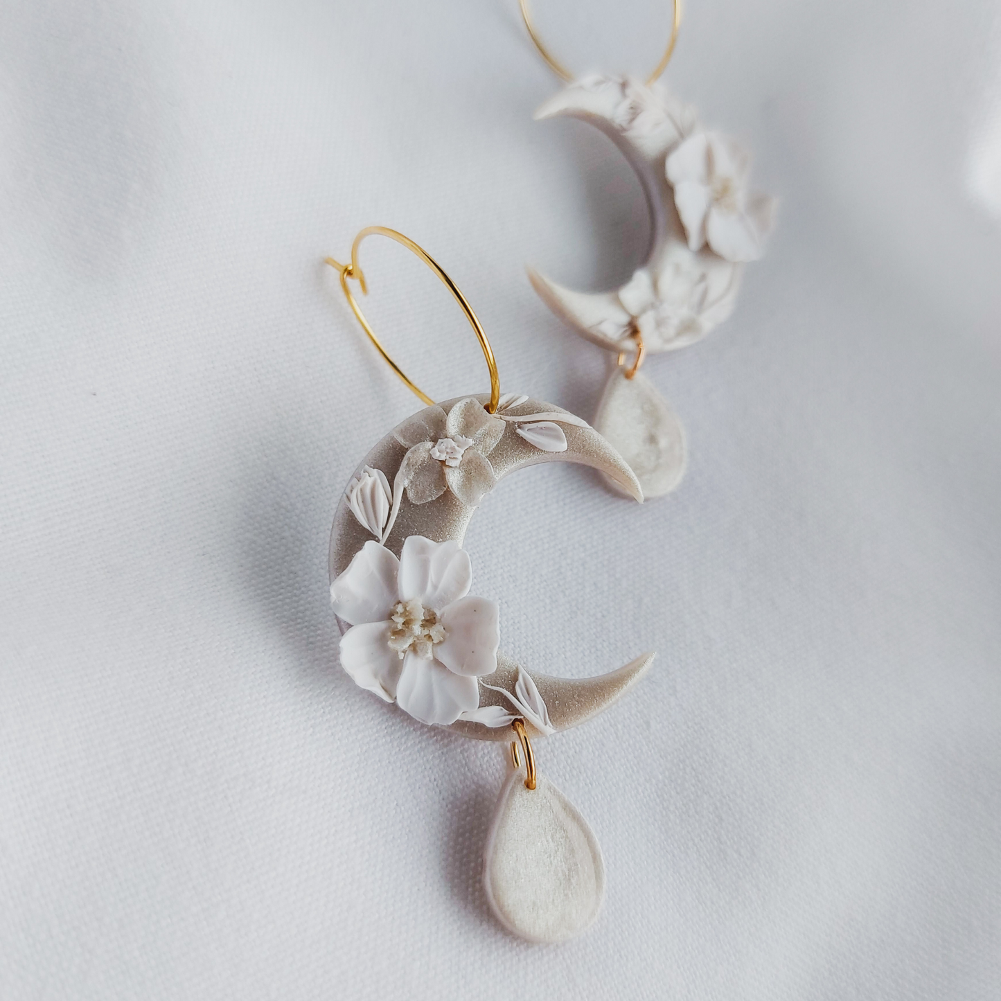 Snow Queen Boho Crescent Moon